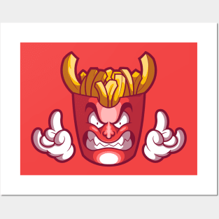 Devil Fries! Posters and Art